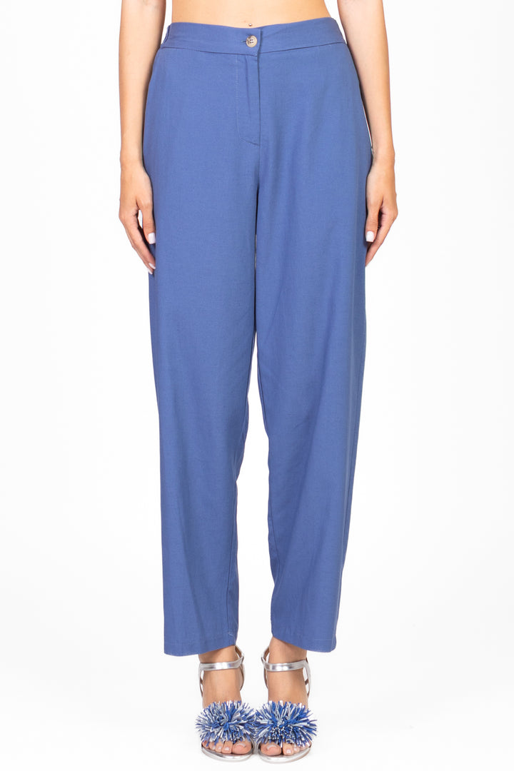 Vicolo - Pantalone carrot con elastico posteriore Art. TD1878