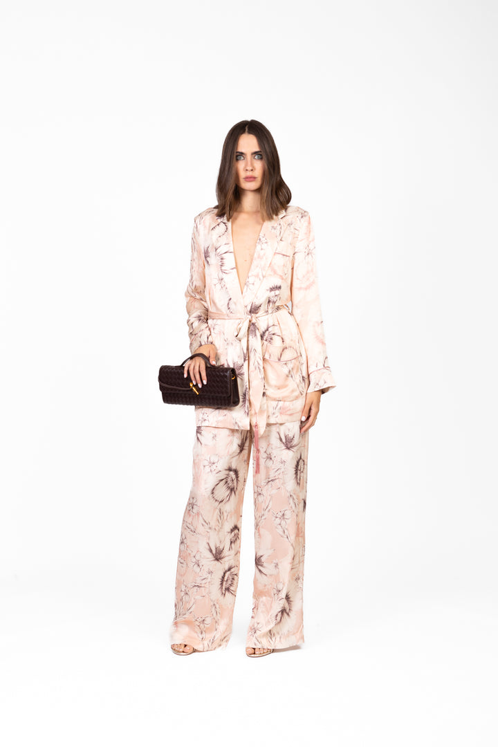 Dixie - Completo giacca e pantalone satin Art. JDABWKD/PDHSWKD