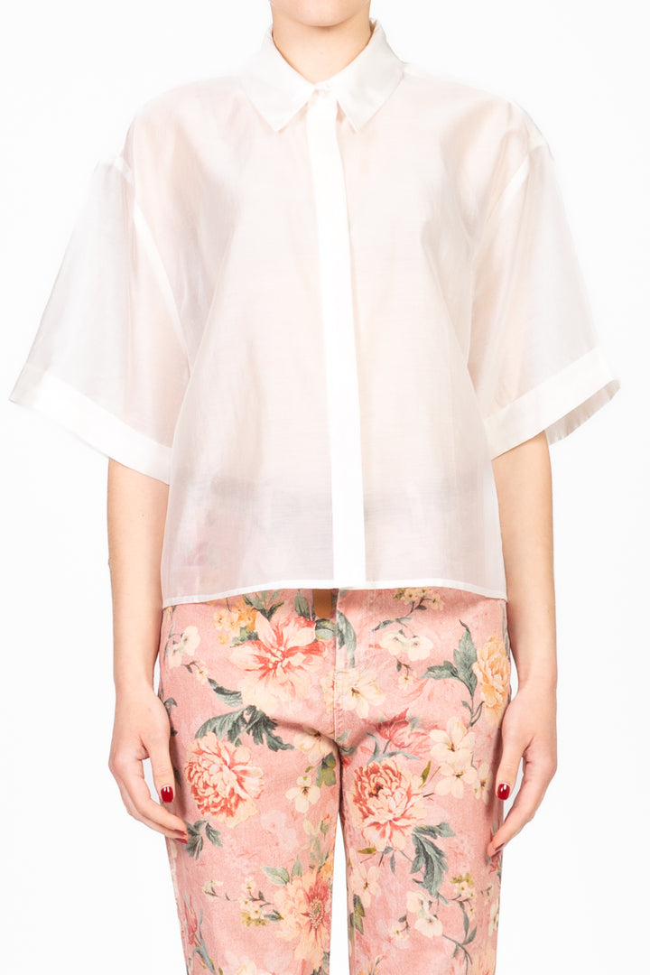 Tensione In - Camicia mezza manica velata Art. 25C7634