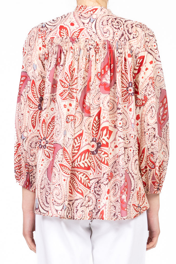Tensione In - Blusa fantasia con laccio Art. PE25-2607