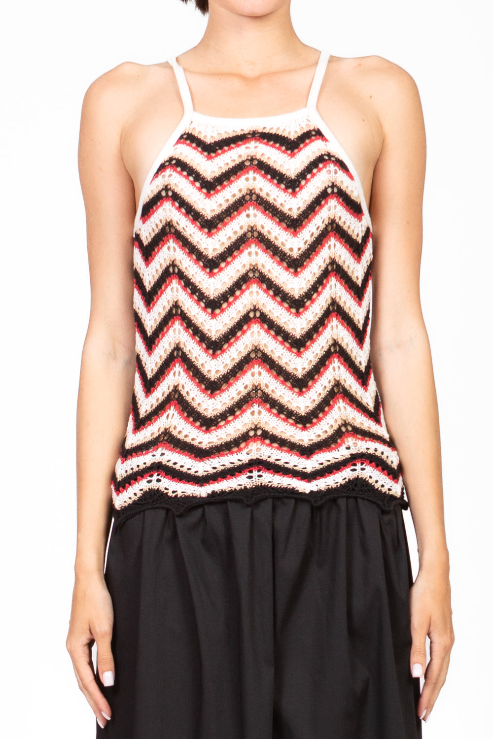 Vicolo - Abito top crochet Art. 55062D