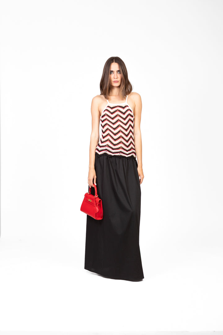 Vicolo - Abito top crochet Art. 55062D