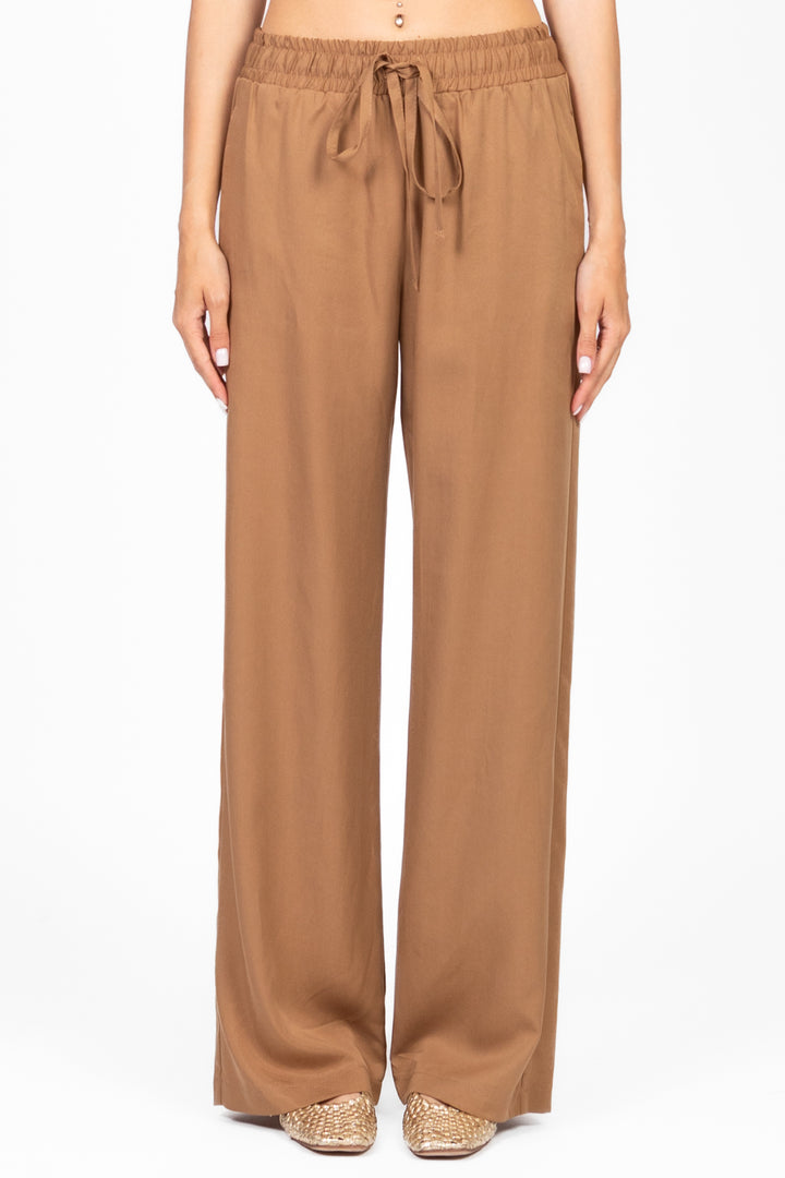 Vicolo - Pantalone palazzo con coulisse Art. TD0560