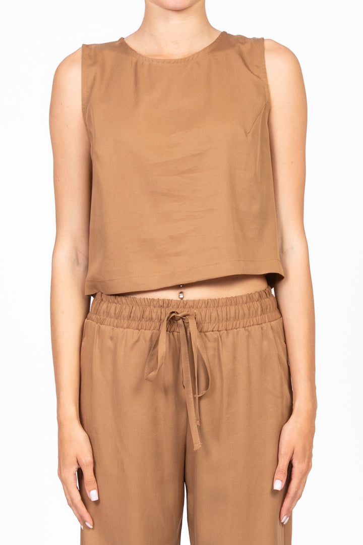 Vicolo - Top con bottoncini posteriori Art. TD2578