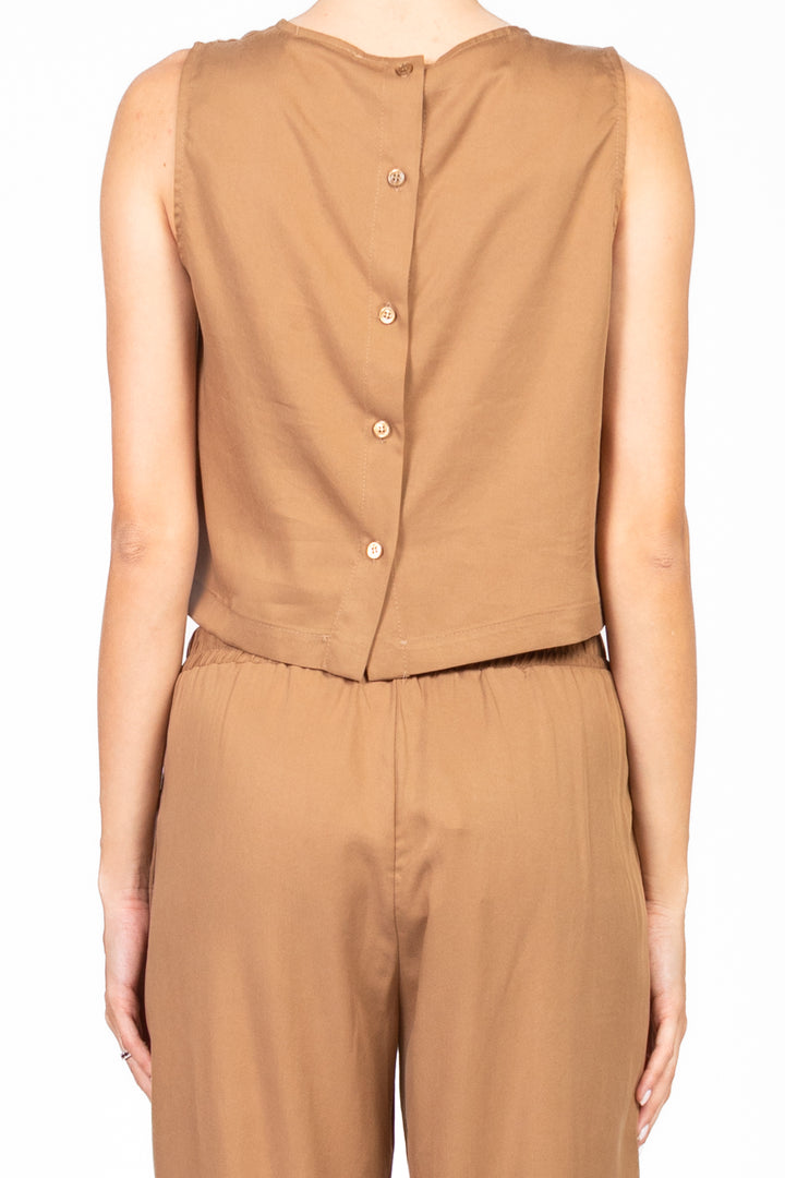 Vicolo - Top con bottoncini posteriori Art. TD2578