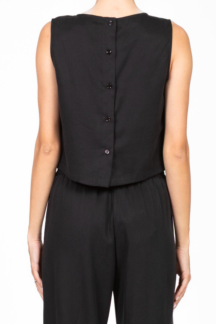 Vicolo - Top con bottoncini posteriori Art. TD2578