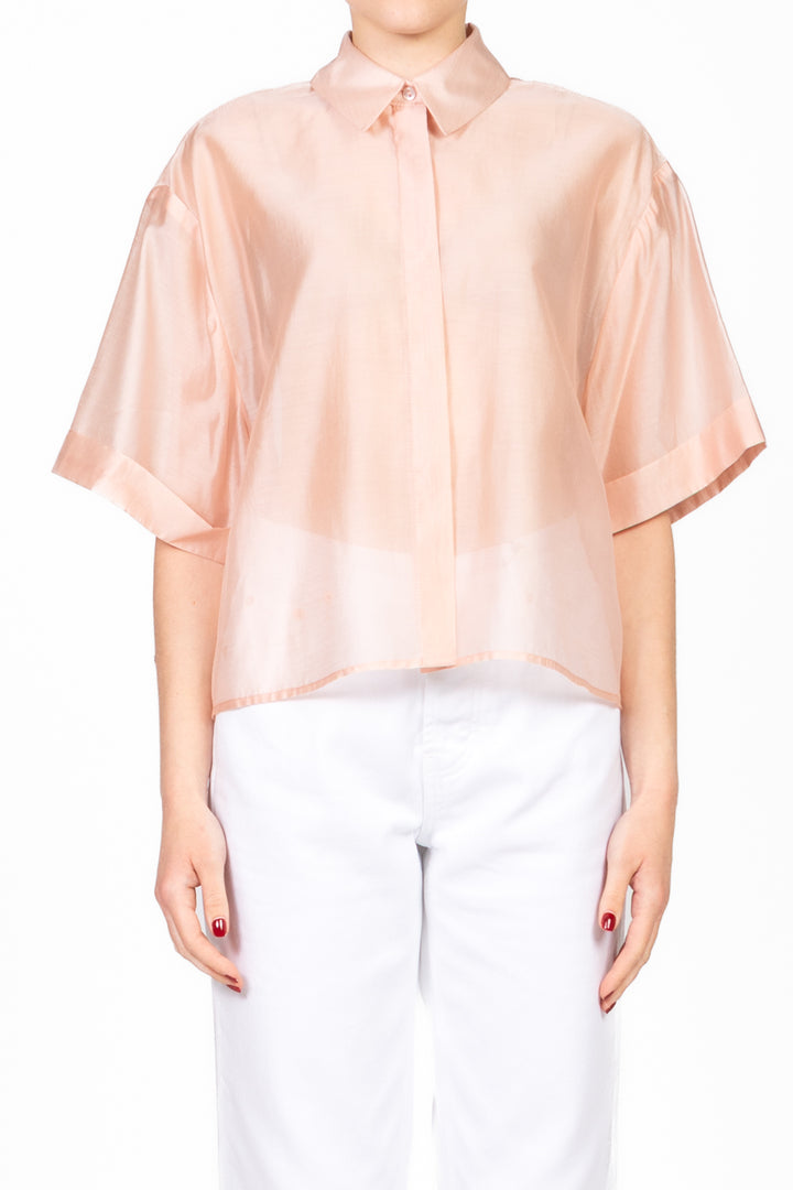 Tensione In - Camicia mezza manica velata Art. 25C7634
