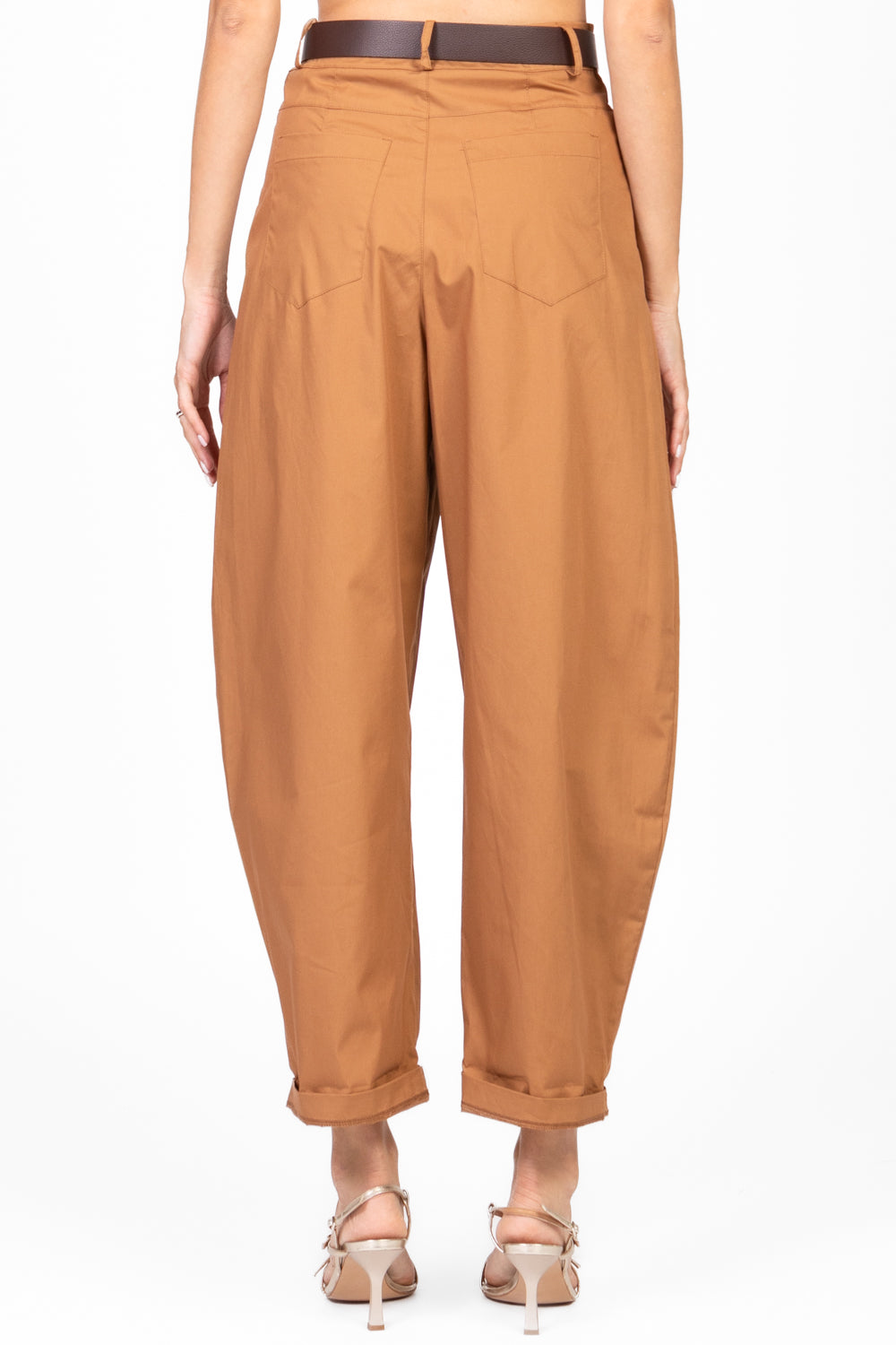 Vicolo - Pantalone balloon con cintura Art. TD2501