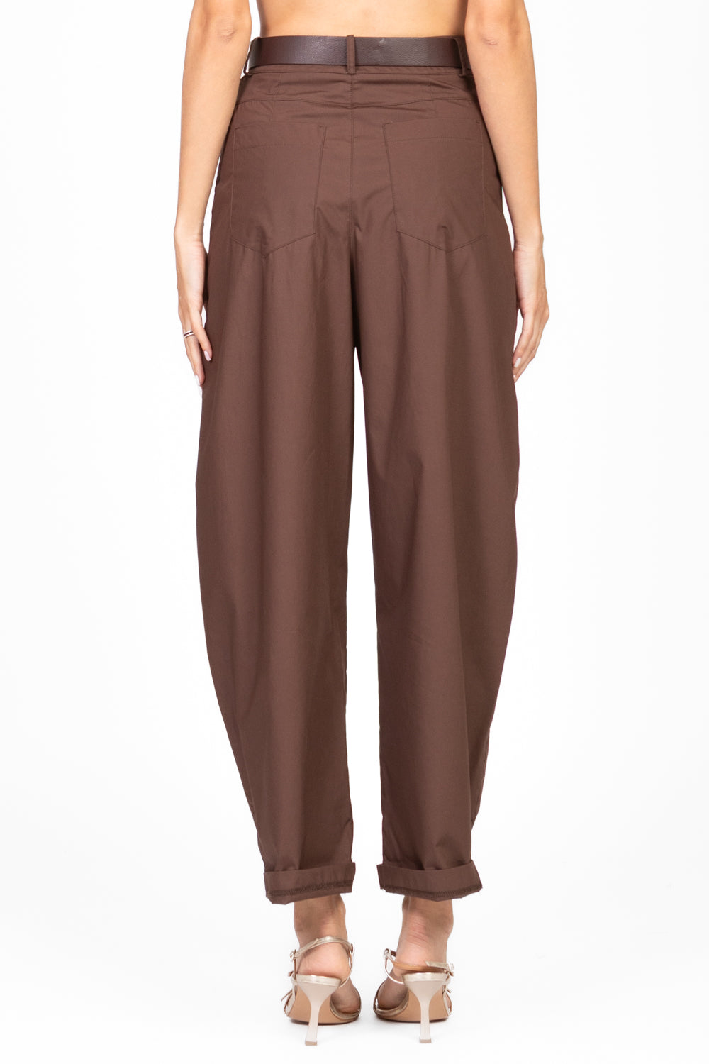 Vicolo - Pantalone balloon con cintura Art. TD2501