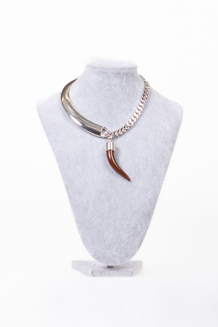 Upper - Collana girocollo corno