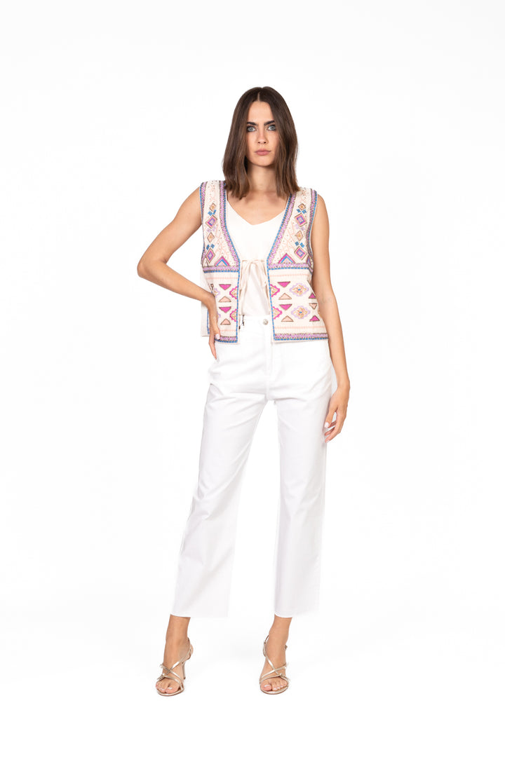 Have One - Gilet con applicazioni Art. LVF-N046