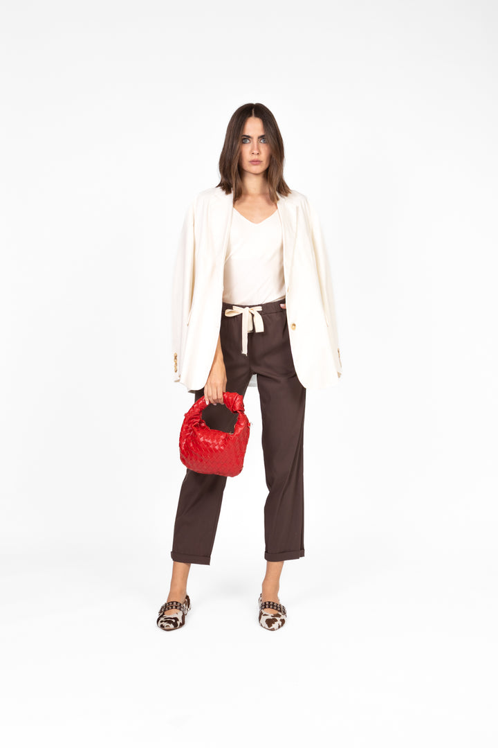 Vicolo - Pantalone boy con coulisse Art. TD2154