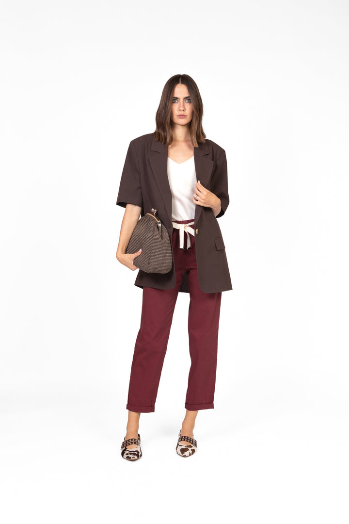 Vicolo - Pantalone boy con coulisse Art. TD2154