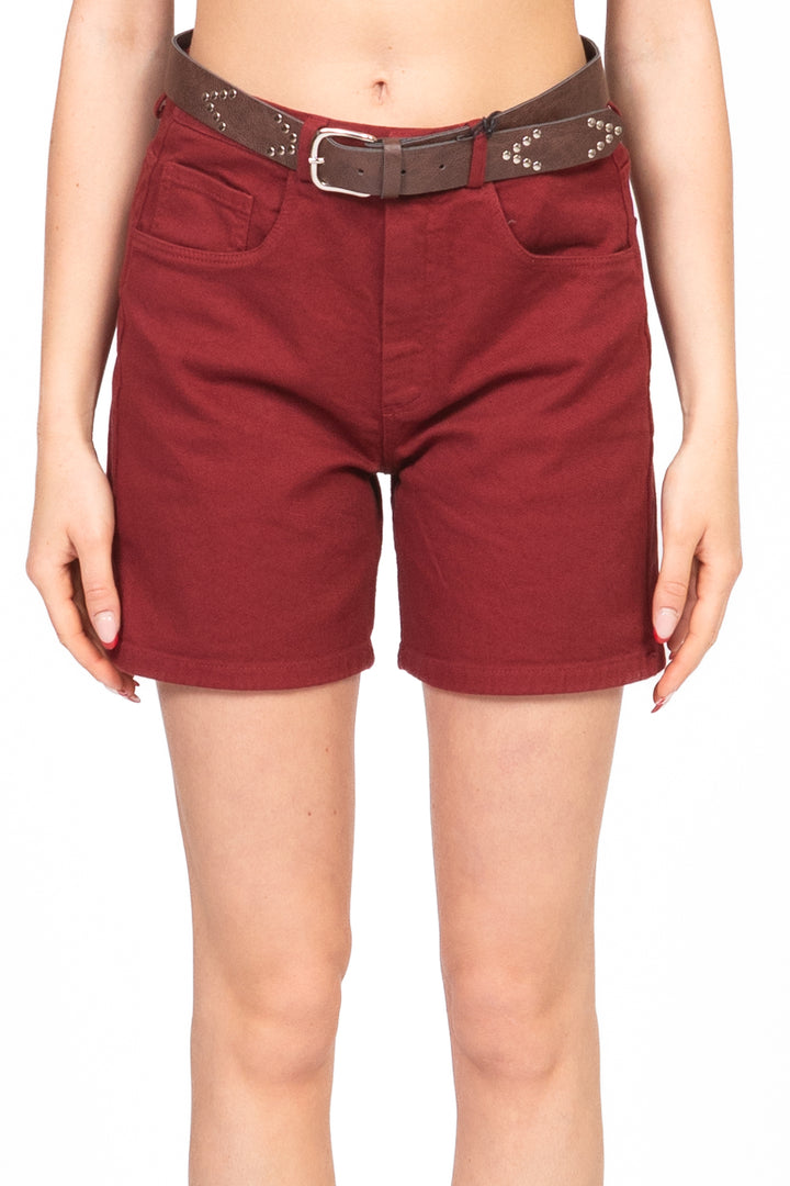 Tensione In - Shorts in denim con cinta Art. PA5256