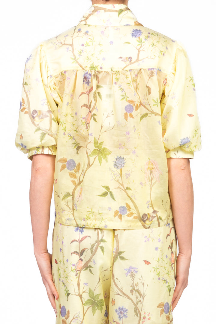 Imperial - Camicia floreale manica corta palloncino Art. CNB5JYT