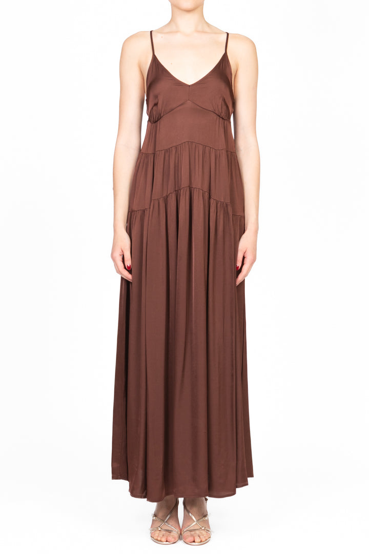 Vicolo - Abito bretellina in satin Art. TD2284