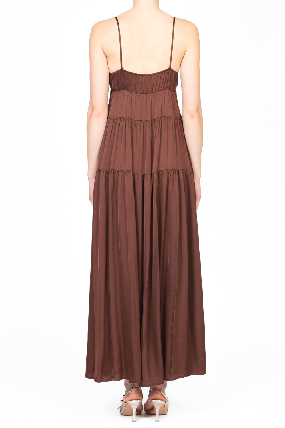 Vicolo - Abito bretellina in satin Art. TD2284