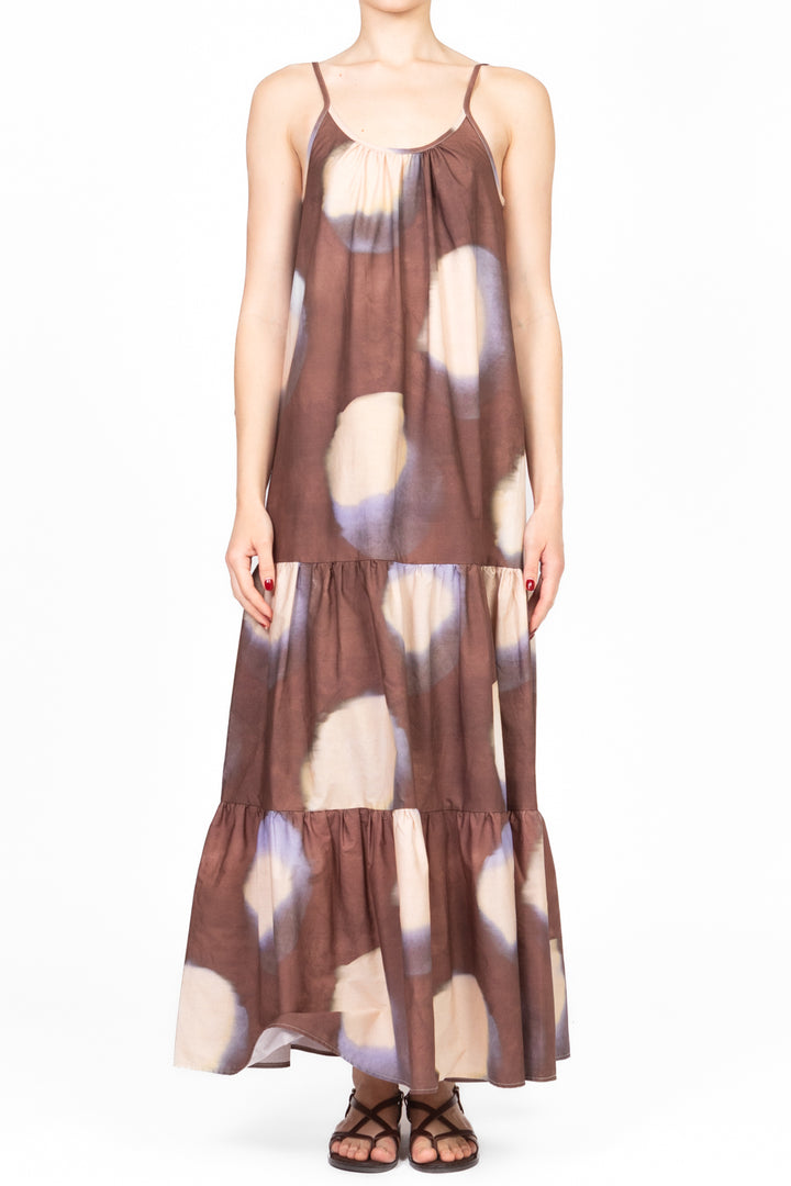 Vicolo - Abito fantasia a balze Art. TD2717