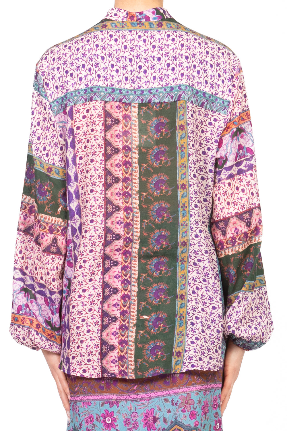 Tensione In - Camicia fantasia collo coreano Art. C10157AT