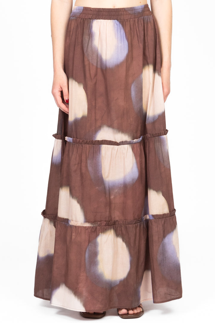 Vicolo - Gonna fantasia con balze Art. TD2720