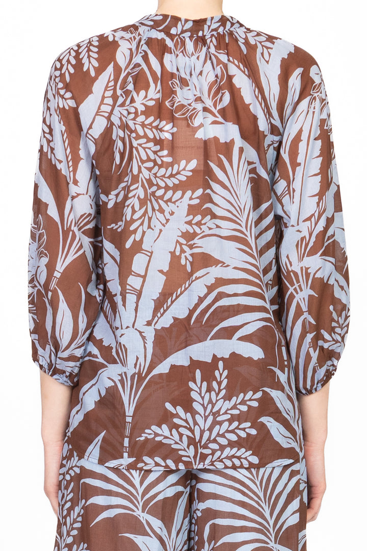 Tensione In - Camicia fantasia collo coreano Art. S25CD33