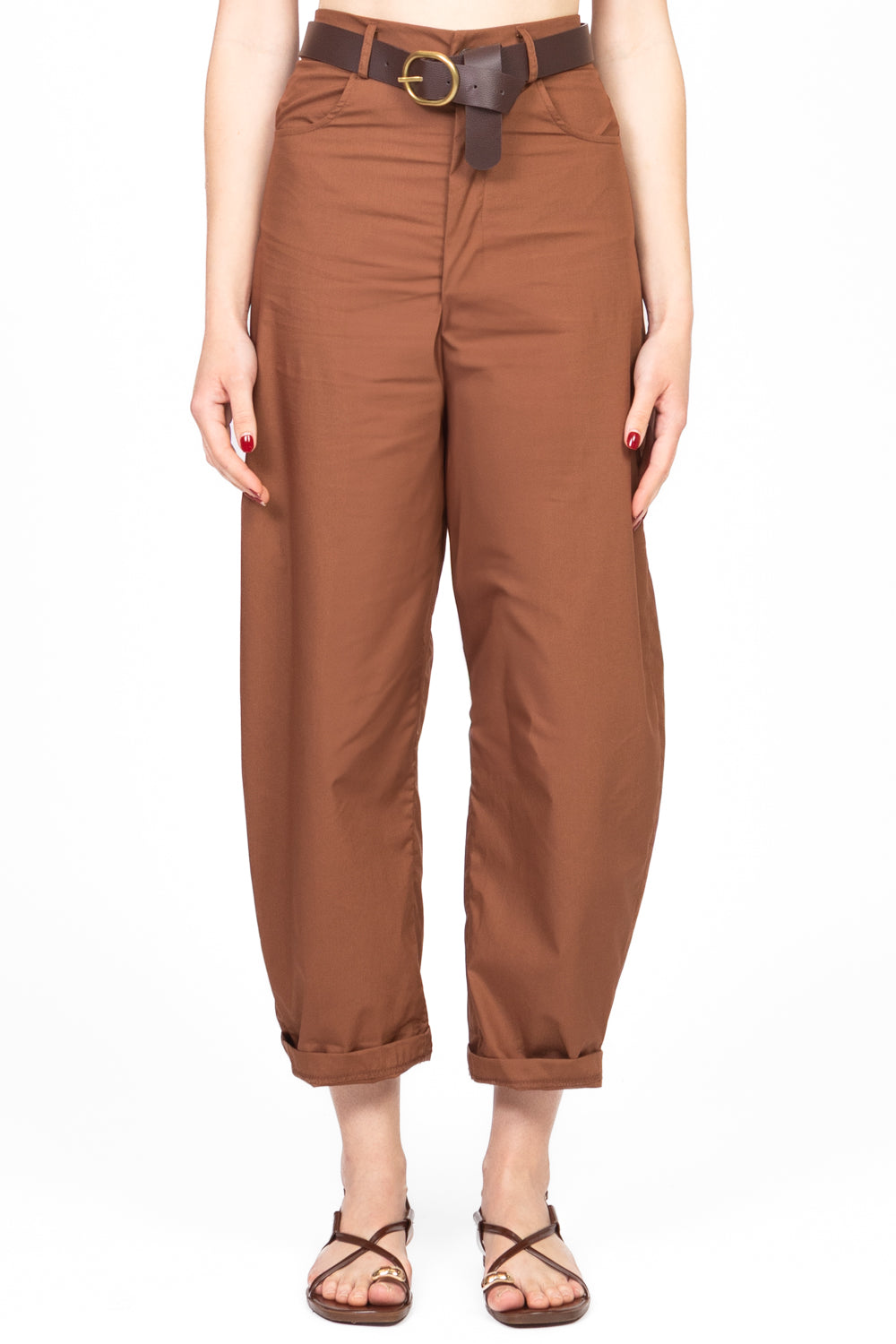 Vicolo - Pantalone balloon con cintura Art. TD2501