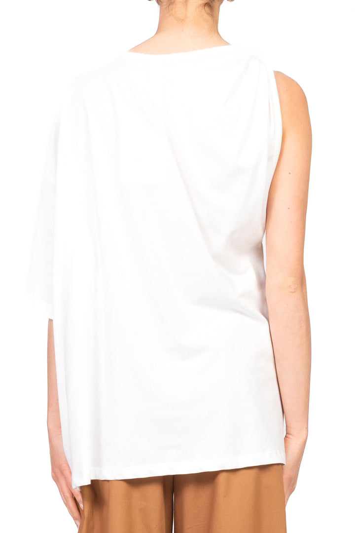 Tensione In - T-shirt asimmetrica con spilla Art. 36970
