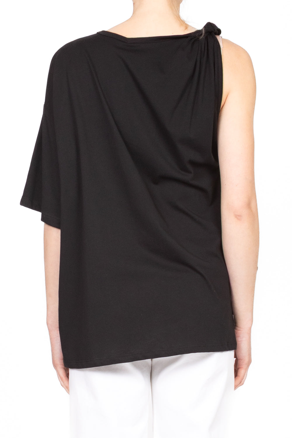 Tensione In - T-shirt asimmetrica con spilla Art. 36970