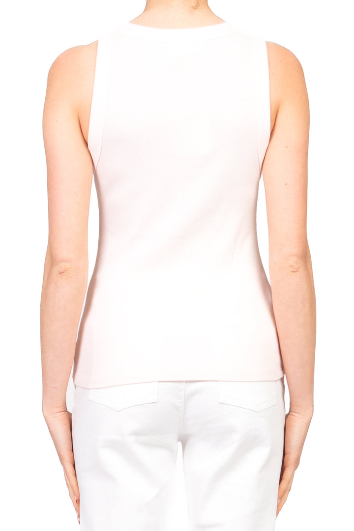 Vicolo - Canotta costine scollo v Art. UD0019