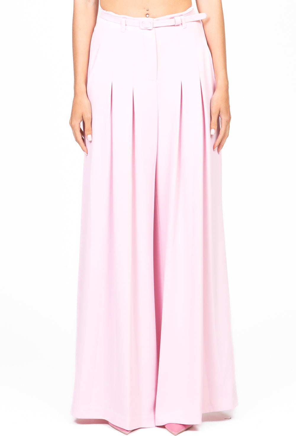 Imperial - Pantalone palazzo in crepe Art. P3ZQJGC/P3ZQJHX