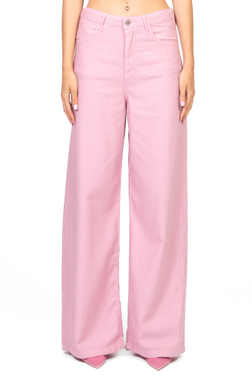 Dixie - Jeans palazzo colorato Art. P881W188