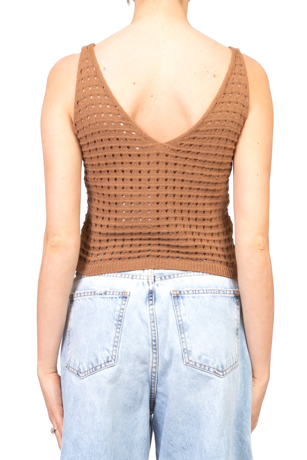 Vicolo - Top crop traforato Art. 77148D