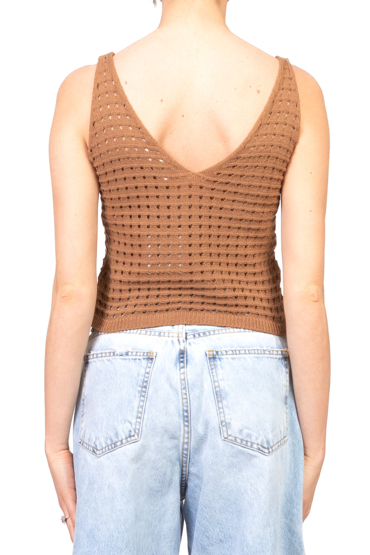 Vicolo - Top crop traforato Art. 77148D