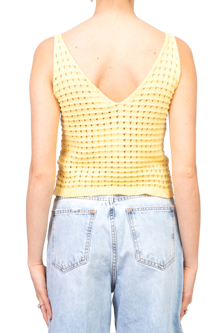 Vicolo - Top crop traforato Art. 77148D