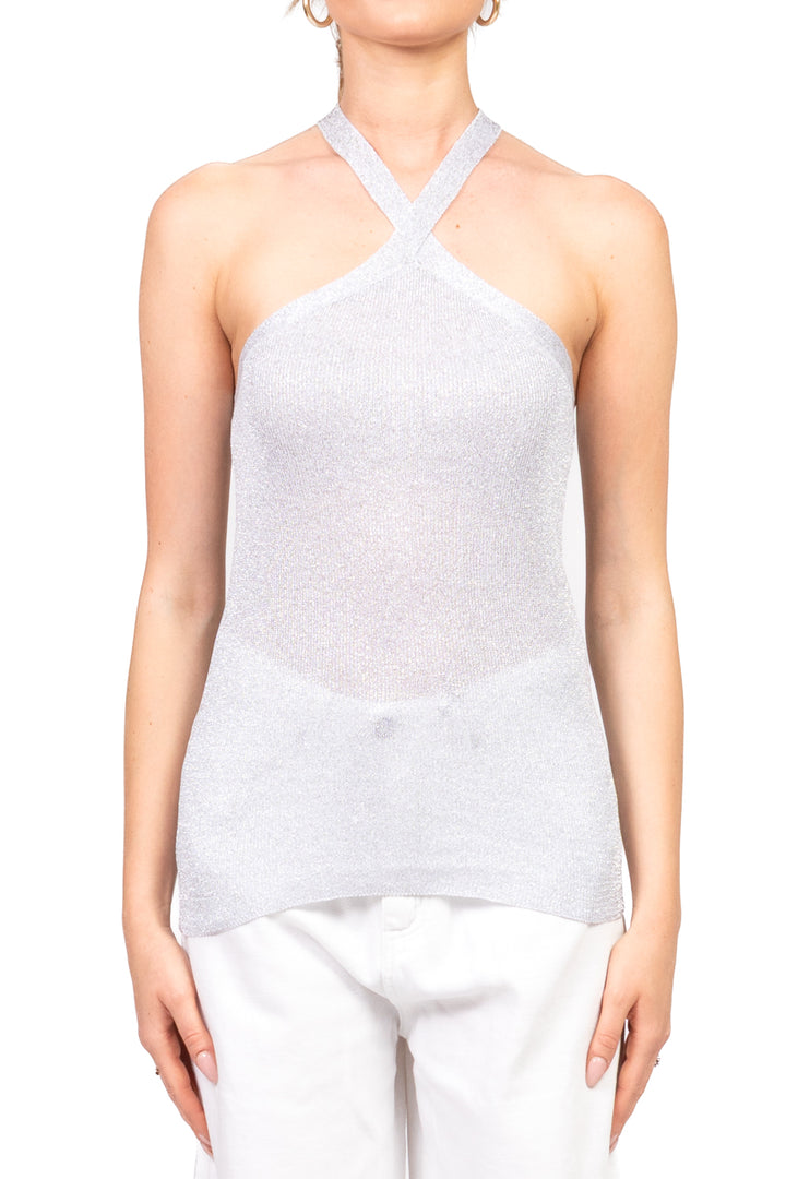 Vicolo - Top lurex incrocio Art. 22165D