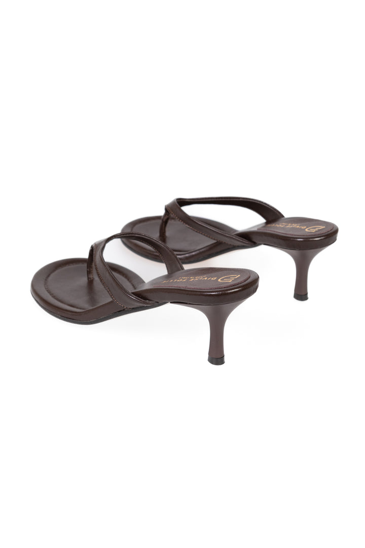Divine Follie - Sandalo infradito con tacco Art. IFT01
