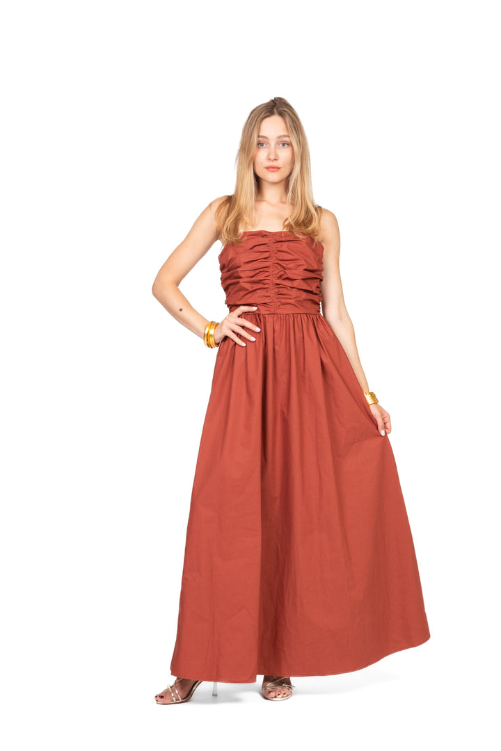 Vicolo - Abito bretella arricciato Art. TD3059
