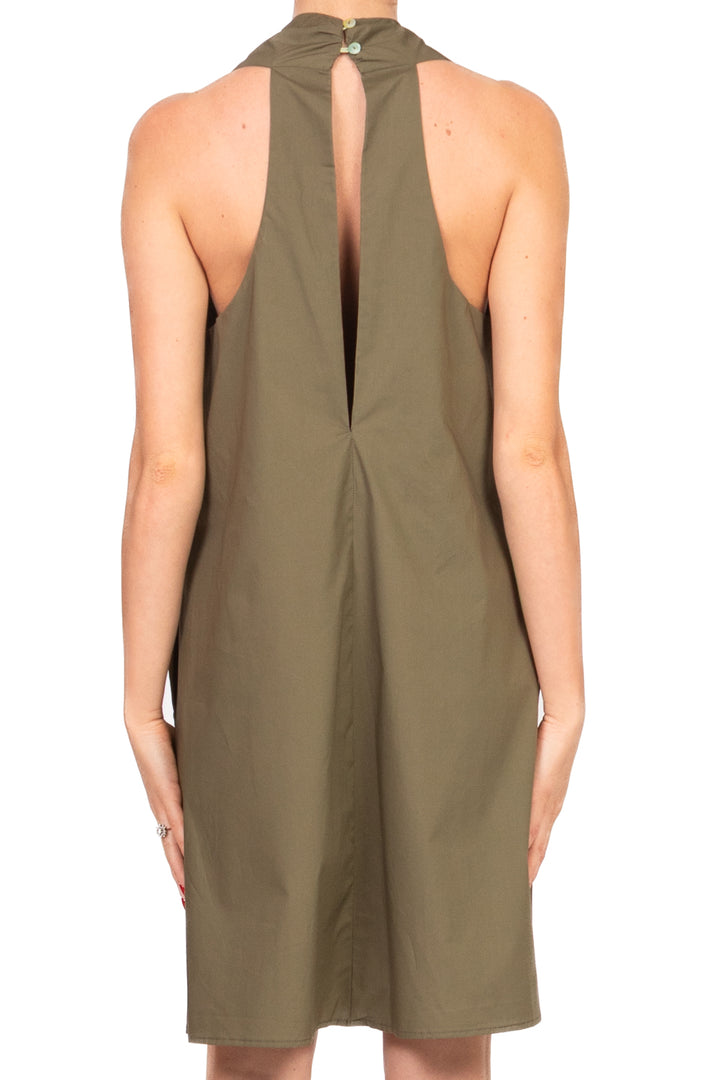Vicolo - Abito corto in cotone scollo a v Art. TD3006