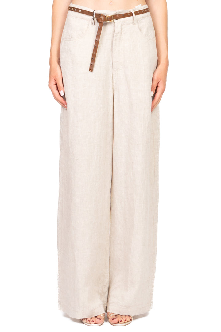 Tensione In - Pantalone palazzo con cintura Art. S25PI12