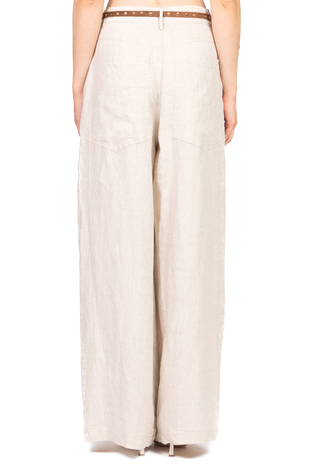 Tensione In - Pantalone palazzo con cintura Art. S25PI12