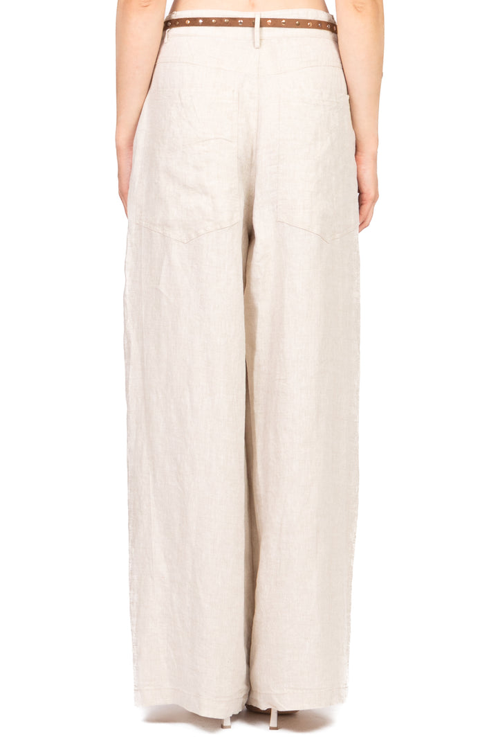 Tensione In - Pantalone palazzo con cintura Art. S25PI12