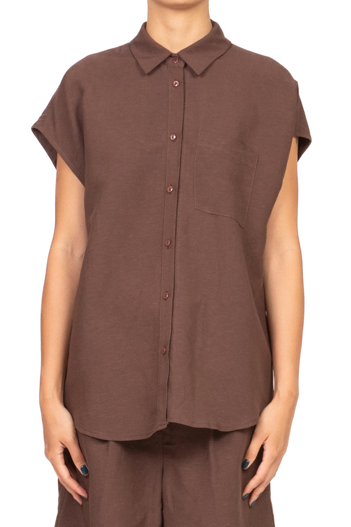 Tensione In - Camicia manica aletta con taschino Art. C50308AT