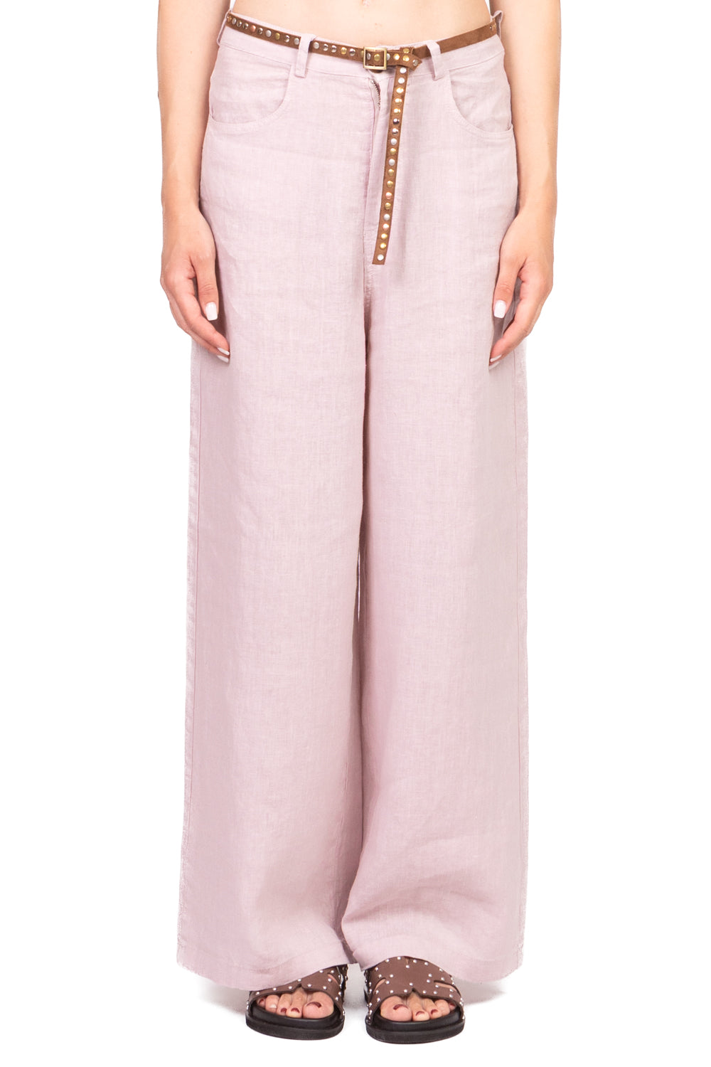 Tensione In - Pantalone palazzo con tasconi Art. S25PI11
