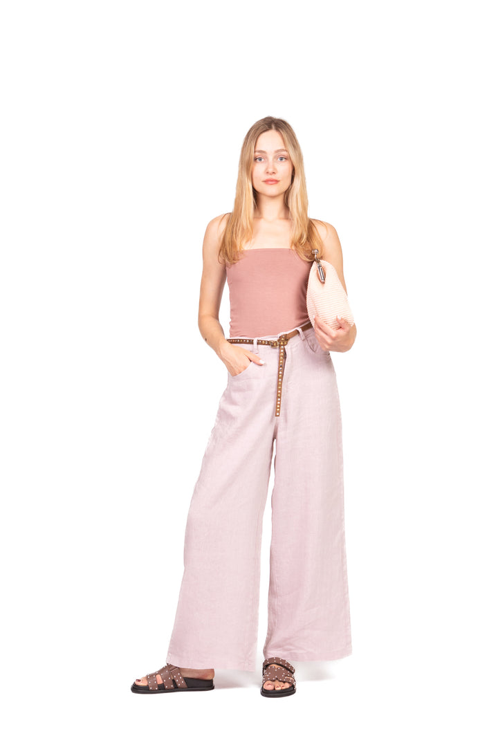 Tensione In - Pantalone palazzo con tasconi Art. S25PI11
