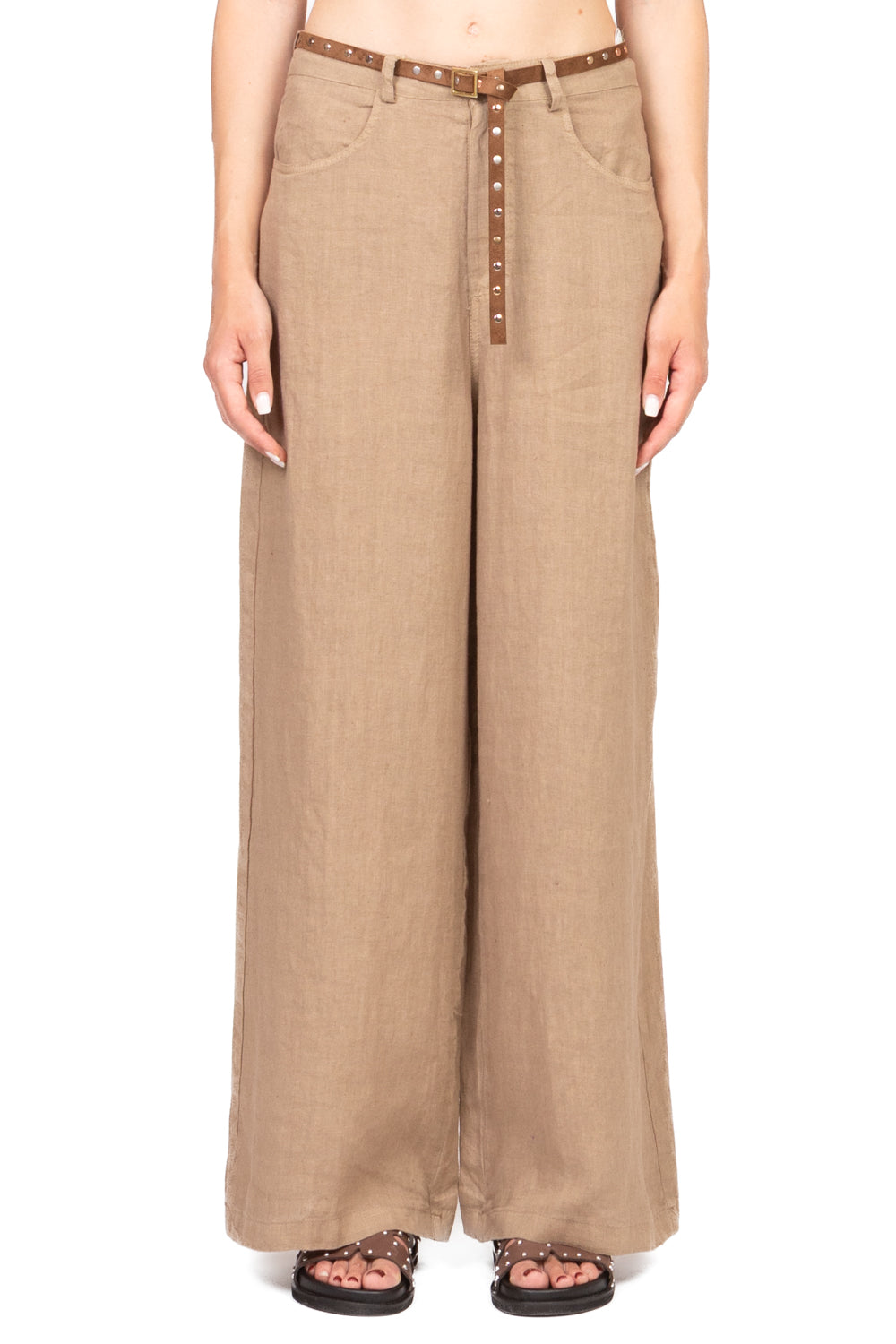 Tensione In - Pantalone palazzo con tasconi Art. S25PI11