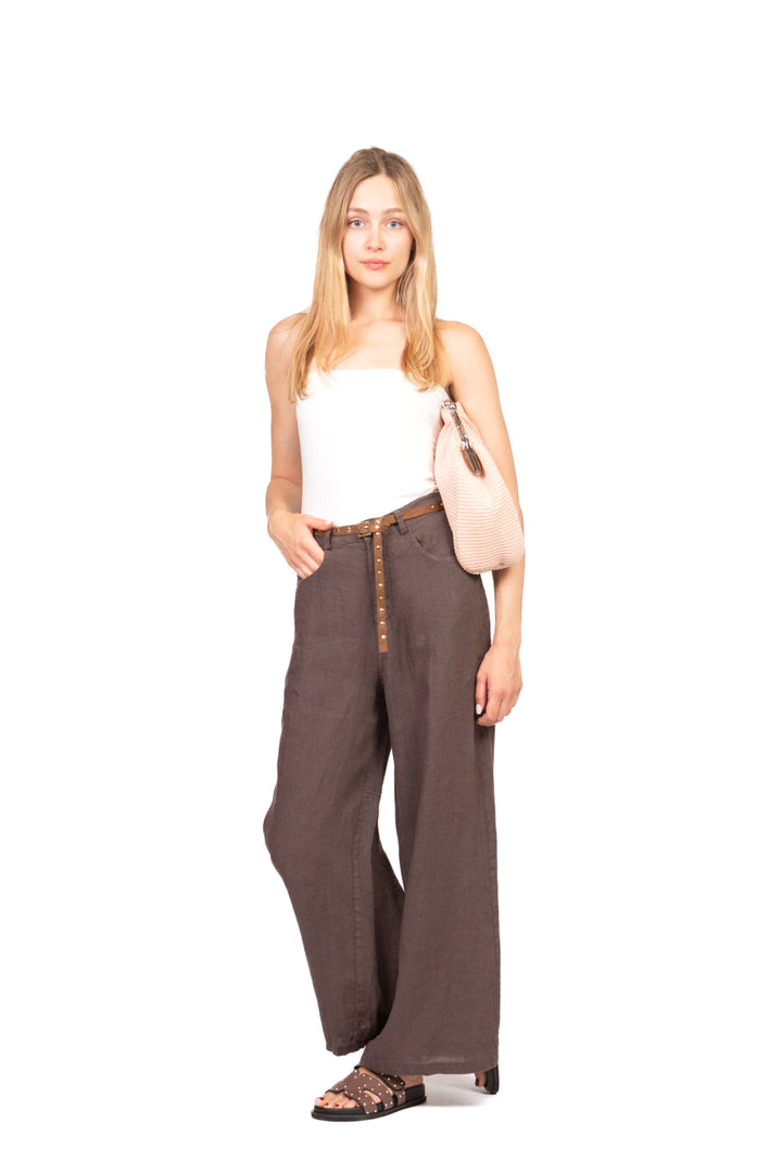 Tensione In - Pantalone palazzo con tasconi Art. S25PI11