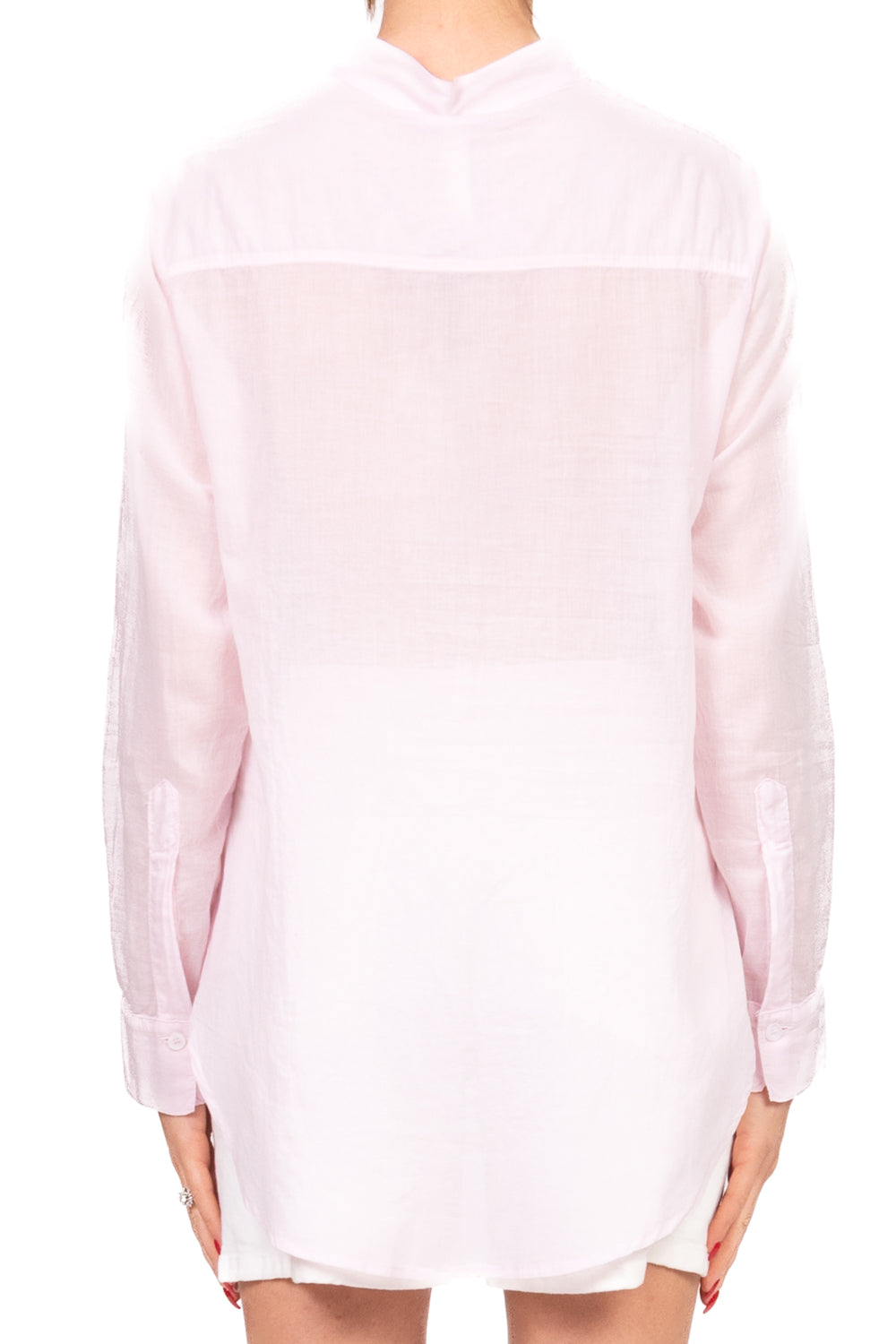 Tensione In - Camicia mussola collo coreana  Art. C7014-36-SW-BAS