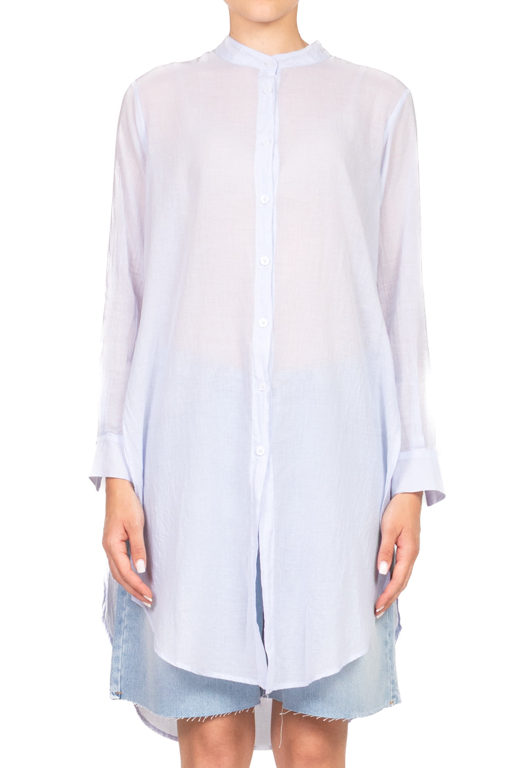 Tensione In - Camicia lunga coreana Art. C6971-36-SW-BAS