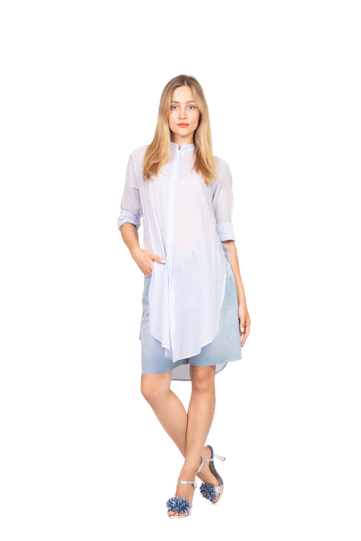 Tensione In - Camicia lunga coreana Art. C6971-36-SW-BAS