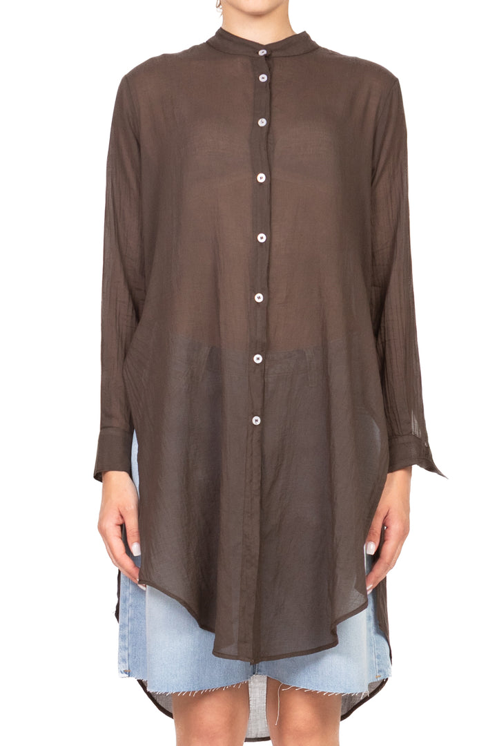 Tensione In - Camicia lunga coreana Art. C6971-36-SW-BAS